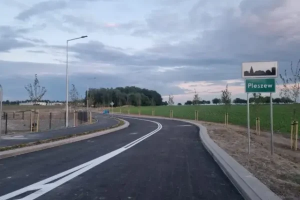 Nowa ulica Ludwika Bociańskiego w Pleszewie już otwarta