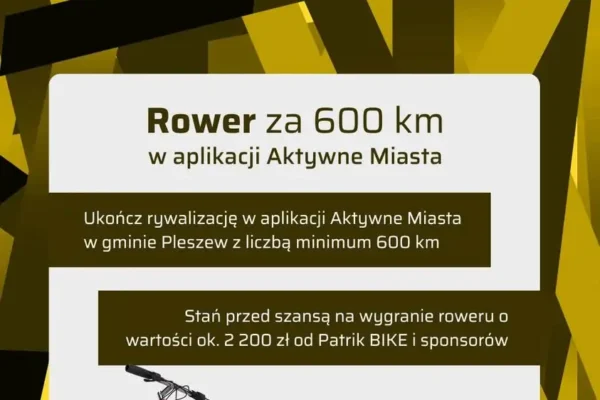 Dodatkowa nagroda w rywalizacji rowerowej w Pleszewie – do wygrania MTB