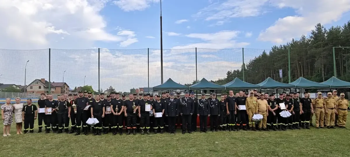 OSP Łysaków triumfuje w gminnych zawodach strażackich w Czerminie