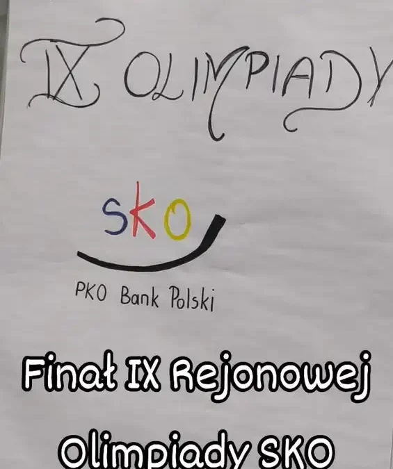 Finał IX Rejonowej Olimpiady SKO w Pleszewie – nagrody dla najlepszych uczniów