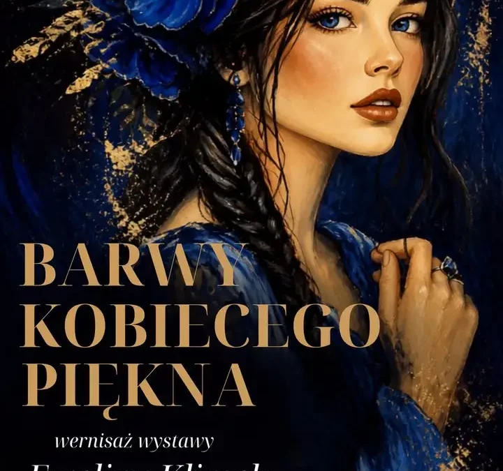 Wernisaż wystawy Eweliny Klimek w Bibliotece w Gołuchowie