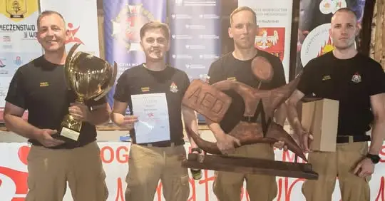 Pleszewscy strażacy mistrzami Polski w Kwalifikowanej Pierwszej Pomocy