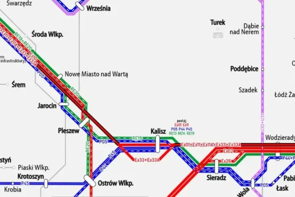 Pleszew może stać się ważnym węzłem kolejowym – 30 minut do Poznania w planach CPK