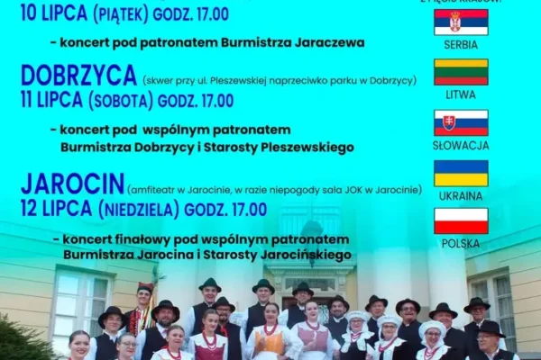 XXVII Międzynarodowe Spotkania Folklorystyczne w Dobrzycy już 11 lipca