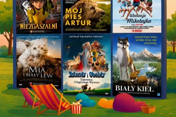 Wakacyjne Kino Plenerowe w Gminie Gołuchów – start już 16 lipca