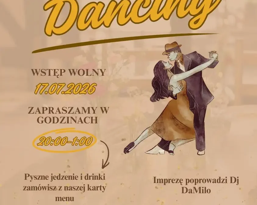 Piątkowy dancing w Starej Stajni – wstęp wolny, DJ Da Milo i pyszne jedzenie