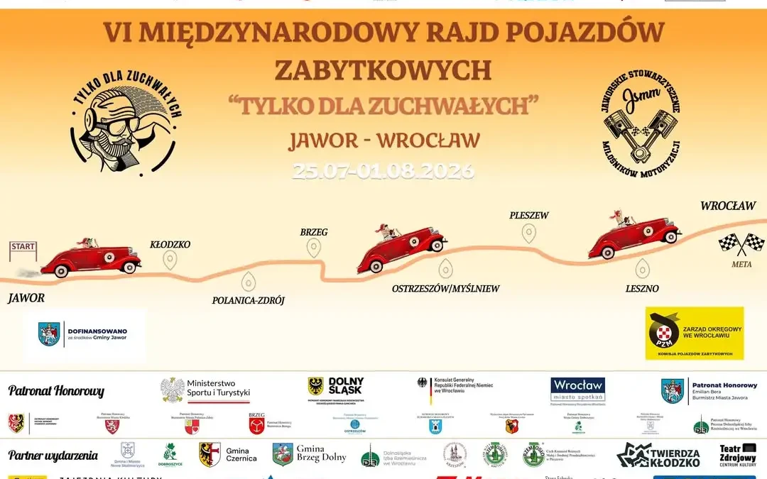 Zabytkowe auta na Rynku w Pleszewie – nadchodzi VI Rajd Pojazdów Zabytkowych