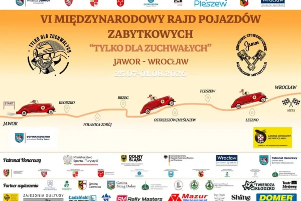 Zabytkowe auta na Rynku w Pleszewie – nadchodzi VI Rajd Pojazdów Zabytkowych