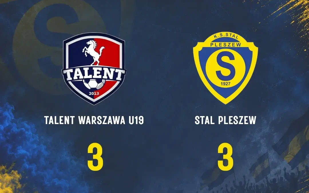 Stal Pleszew remisuje w sparingu z Talentem Warszawa U19