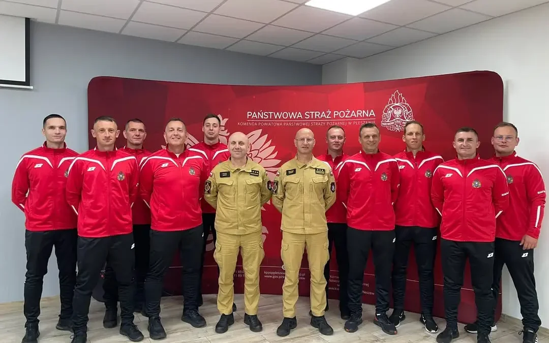 Strażacy z Pleszewa reprezentują Polskę na Olimpiadzie CTIF w Austrii