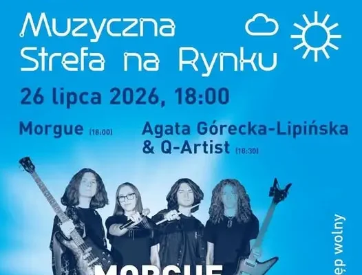 Koncerty w Muzycznej Strefie na Rynku w Pleszewie już w niedzielę