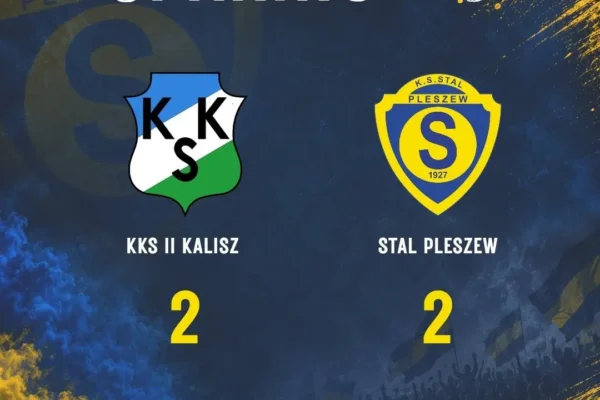 Stal Pleszew remisuje w sparingu z KKS II Kalisz