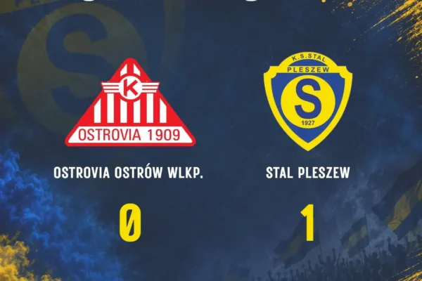 Stal Pleszew wygrywa sparing z Ostrovią Ostrów Wielkopolski 1:0