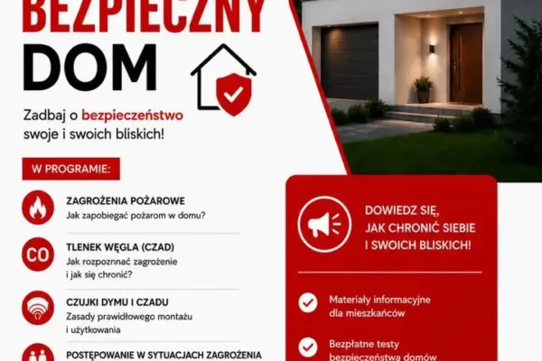 Warsztaty „Bezpieczny Dom” w OSP Broniszewice – jak chronić siebie i bliskich