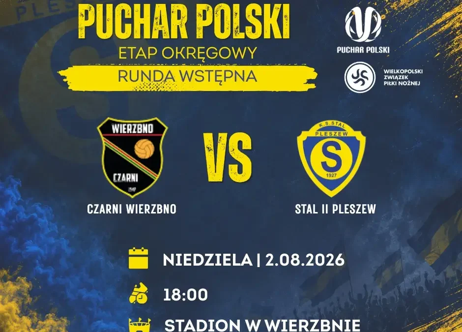 Stal II Pleszew zagra w niedzielę w Pucharze Polski