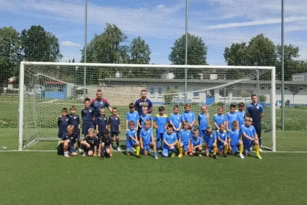 Sparing żaków Stali Pleszew z GKS Jaraczewo