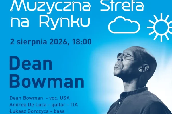 Koncert Deana Bowmana na Rynku w Pleszewie już w niedzielę