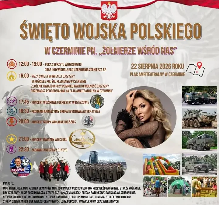 Święto Wojska Polskiego w Czerminie – zaproszenie na uroczystości 22 sierpnia