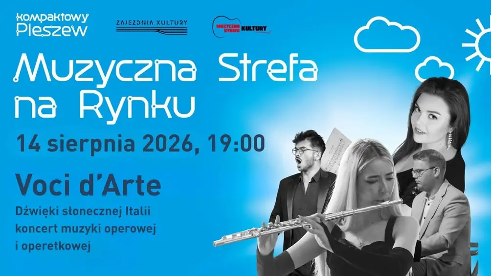 Dziś w Pleszewie: koncert Voci d’Arte na Rynku