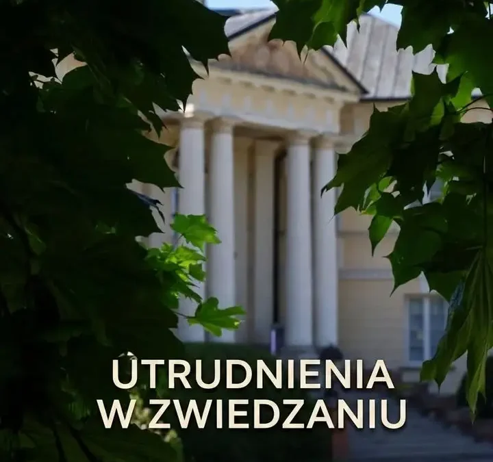 Wymiana urządzeń grzewczych w pałacu – czasowe utrudnienia w zwiedzaniu