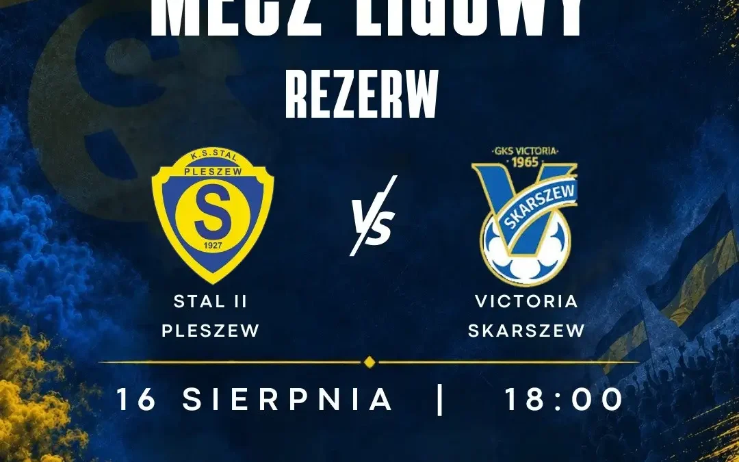 Stal II Pleszew inauguruje sezon w A-klasie. W niedzielę mecz z Victorią Skarszew