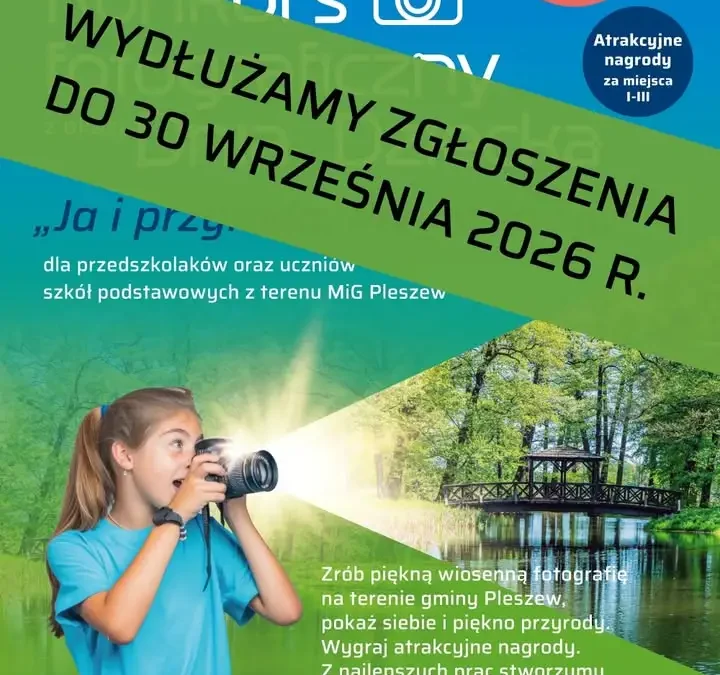 Konkurs fotograficzny w Pleszewie – przedłużony termin do 30 września