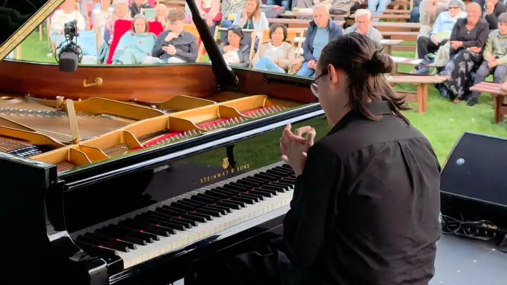 Chopin en Vacances w Dobrzycy: recital Yehudy Prokopowicza zachwycił publiczność