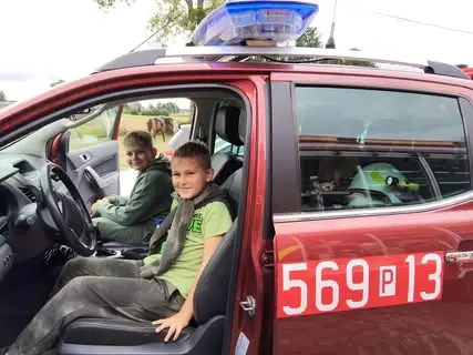 Pierwsze dożynki w Nowolipsku z udziałem OSP Chocz