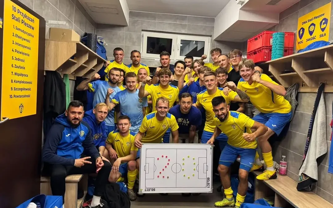 Stal Pleszew wygrywa z KS Rogaszyce 2:0 w meczu ligowym