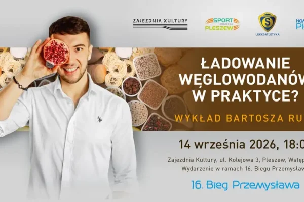 Bieg Przemysława Pleszew: bezpłatny wykład o diecie przed startem