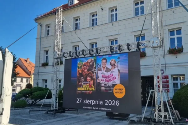 Letnie kino plenerowe w Pleszewie: ostatnie filmy na dużym ekranie
