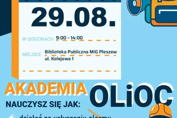 Trening reagowania w Pleszewie: jak zachować się na alarm?