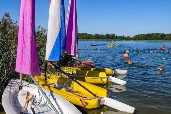 Młodzieżowe Drużyny Pożarnicze z powiatu pleszewskiego na obozie w Cichowie