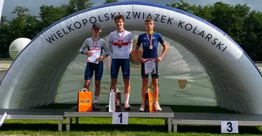 Brązowy medal Mistrzostw Polski dla młodego kolarza Stali Pleszew
