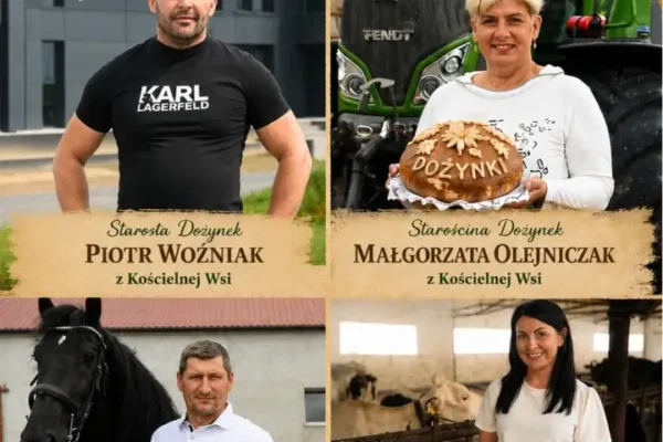 Poznaj starostów dożynek powiatowych w Gołuchowie 2026