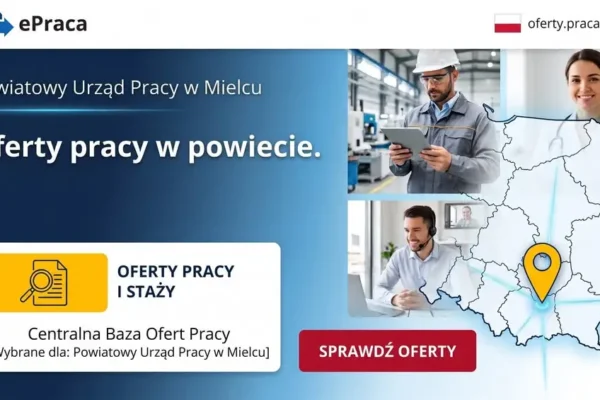 Gmina Czermin publikuje aktualne oferty pracy z Powiatowego Urzędu Pracy w Mielcu
