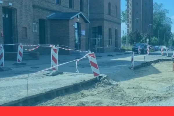 Utrudnienia w Kowalewie: zamknięcie ul. Dworcowej przed dworcem PKP