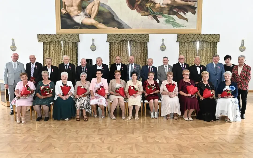 Złote Gody w Gminie Gołuchów: 25 par świętowało 50-lecie małżeństwa