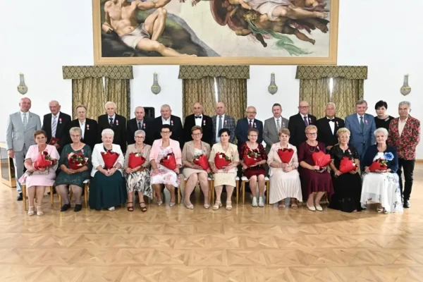 Złote Gody w Gminie Gołuchów: 25 par świętowało 50-lecie małżeństwa
