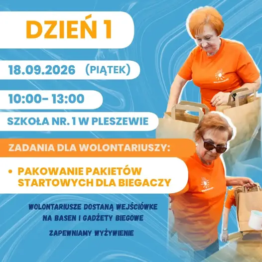 Bieg Przemysława w Pleszewie za tydzień – poszukiwani wolontariusze