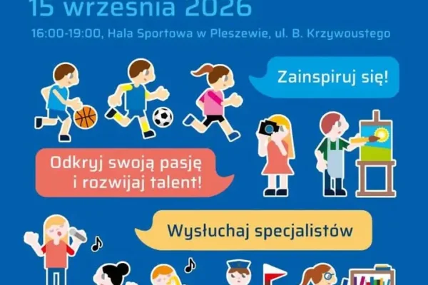 Targi zajęć pozalekcyjnych w Pleszewie – 15 września 2026
