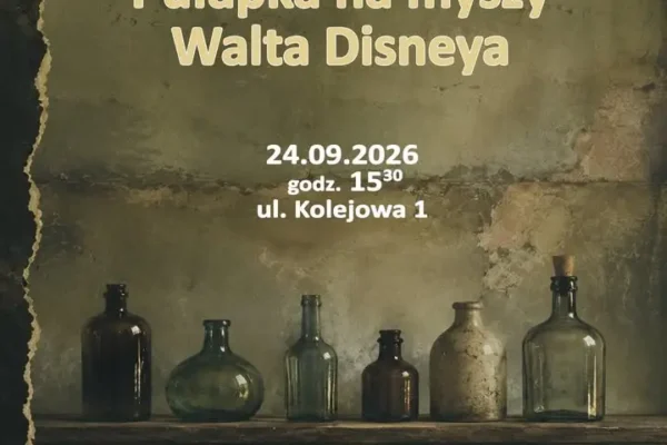 Dyskusyjny Klub Książki w Pleszewie zaprasza na spotkanie o „Pułapce na myszy Walta Disneya”