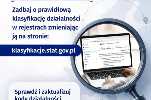 PKD 2025 – przedsiębiorcy mają czas na aktualizację kodów do końca 2026 roku