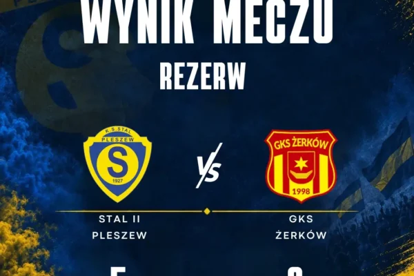 Stal II Pleszew rozbiła GKS Żerków 5:2. Hat-trick Jana Paryska