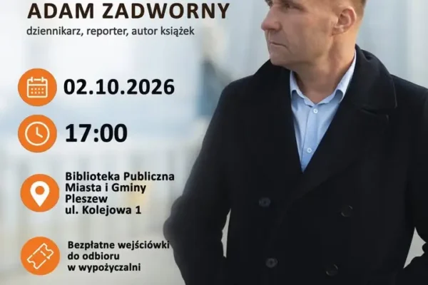 Spotkanie autorskie w Pleszewie: Adam Zawodny opowie o Janie Heweliuszu