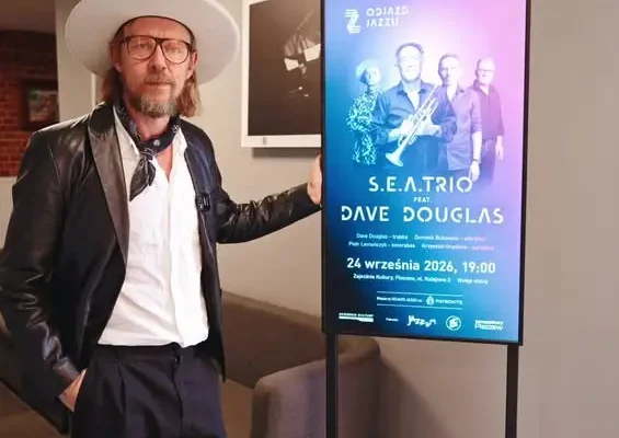 Światowa jazzowa ekstraklasa w Pleszewie! S.E.A. Trio i Dave Douglas na scenie Zajezdni Kultury