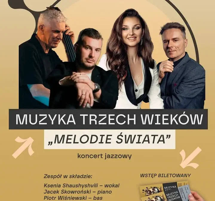 „Melodie świata” w dobrzyckim Pałacu – koncert w cyklu „Muzyka Trzech Wieków”