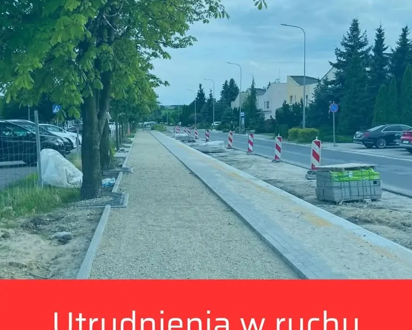 Utrudnienia na ul. Szpitalnej w Pleszewie – frezowanie nawierzchni 29 września
