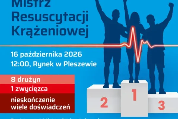 Pleszew: szósta edycja „Razem dla życia” – mistrzowie resuscytacji na Rynku