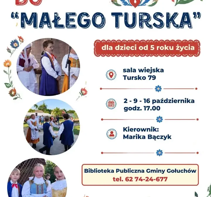 Małe Tursko zaprasza na otwarte próby. Rusza nabór do zespołu folklorystycznego